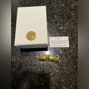 Jonathan Adler Brass wine opener NWT